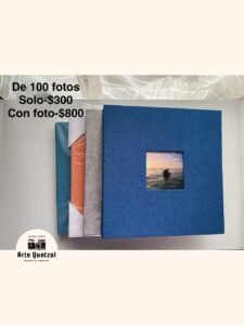 Álbum para viajes o eventos.